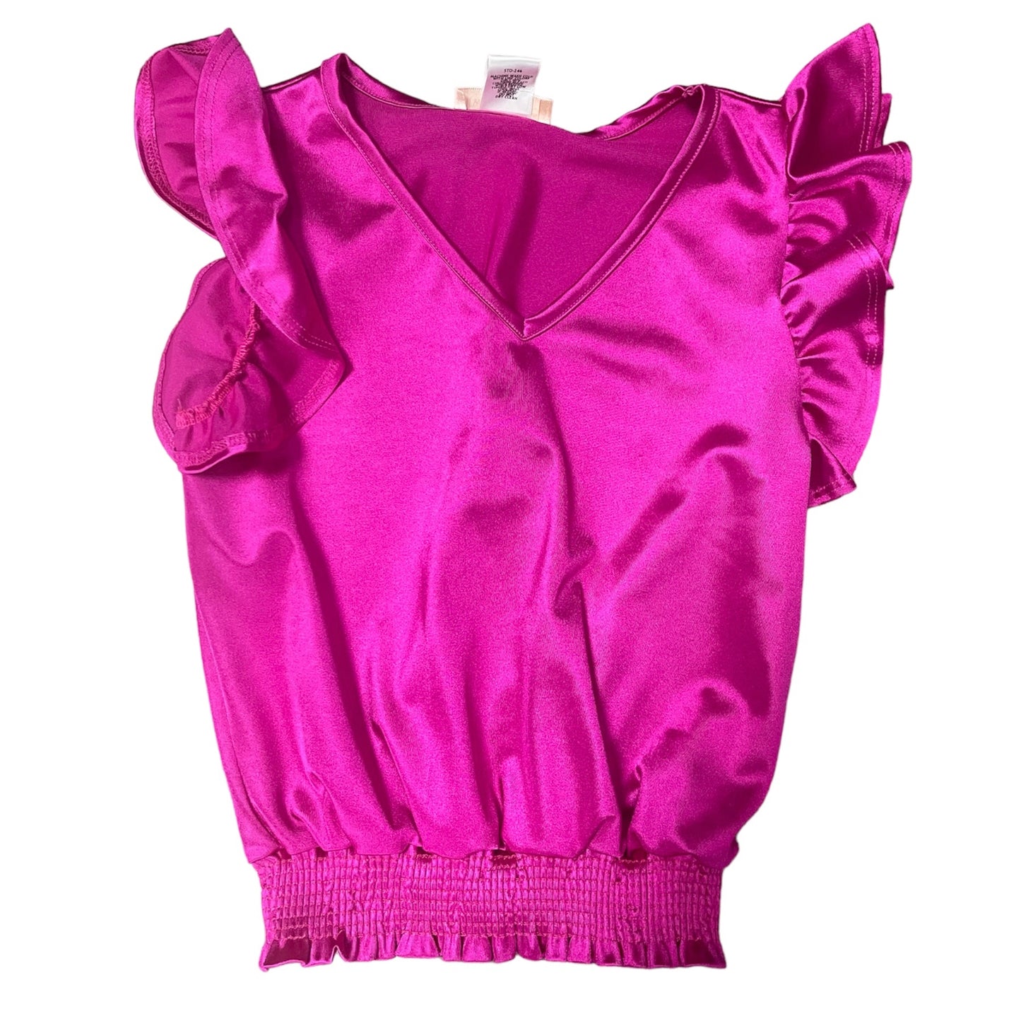Silk banded tops