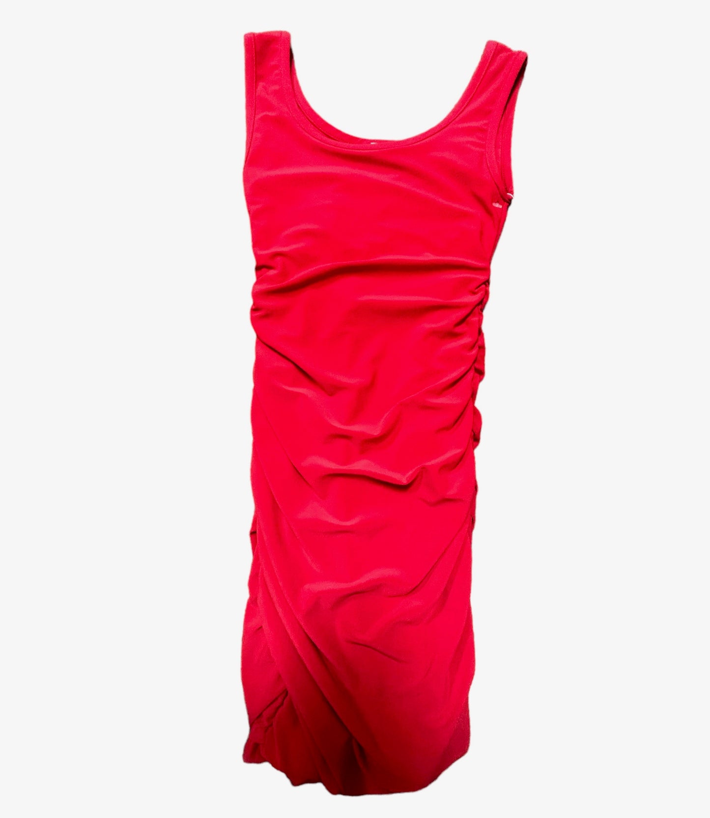 Red Caterpillar Tank Dress