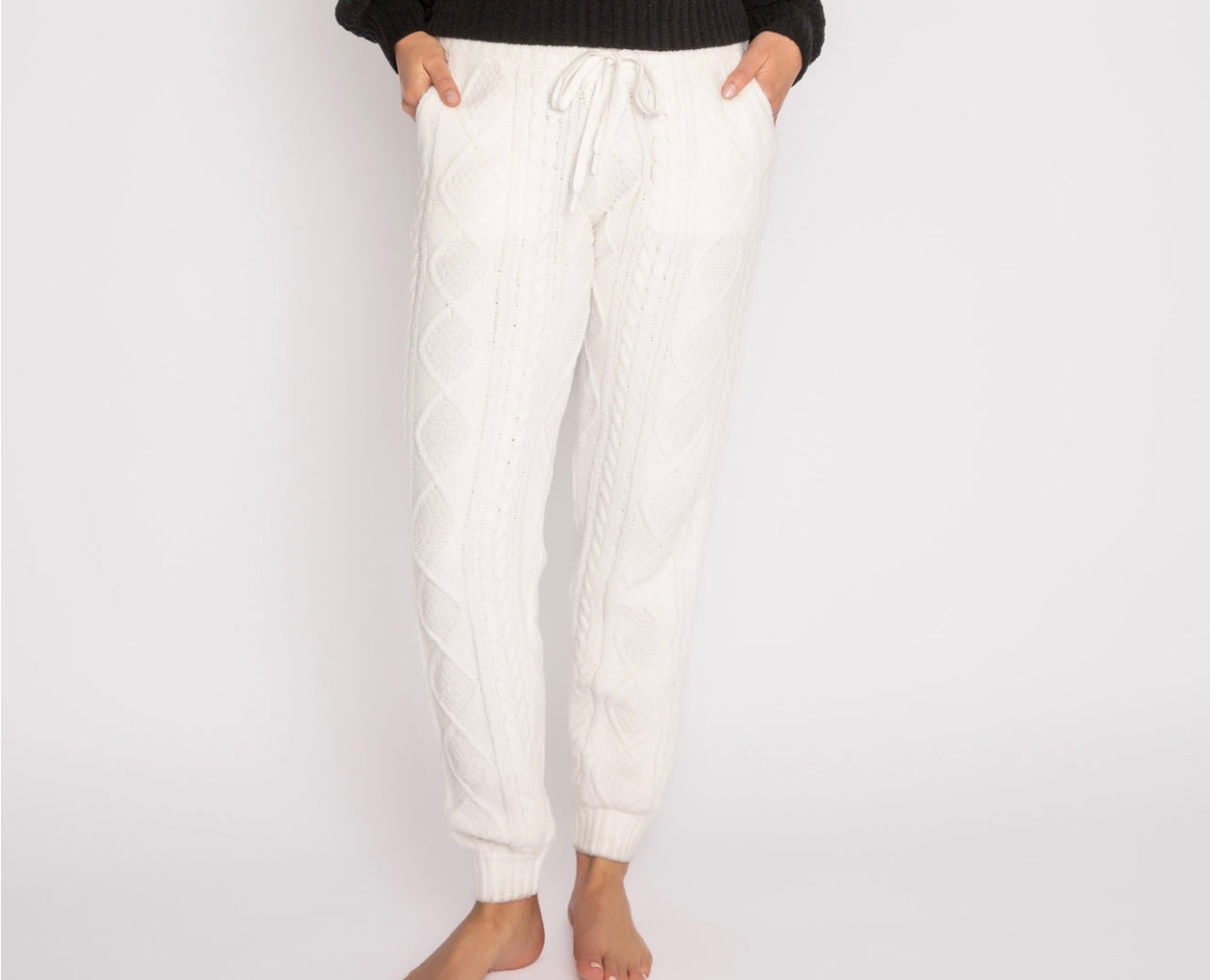 Cable lounge banded Pant