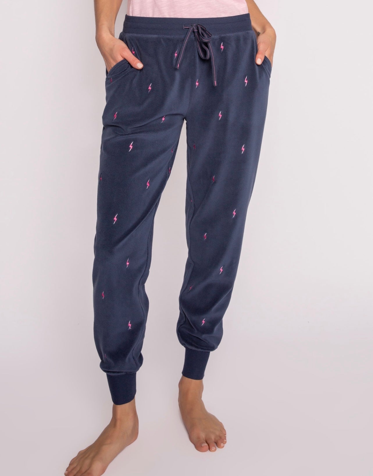 Dark denim bolt Pants