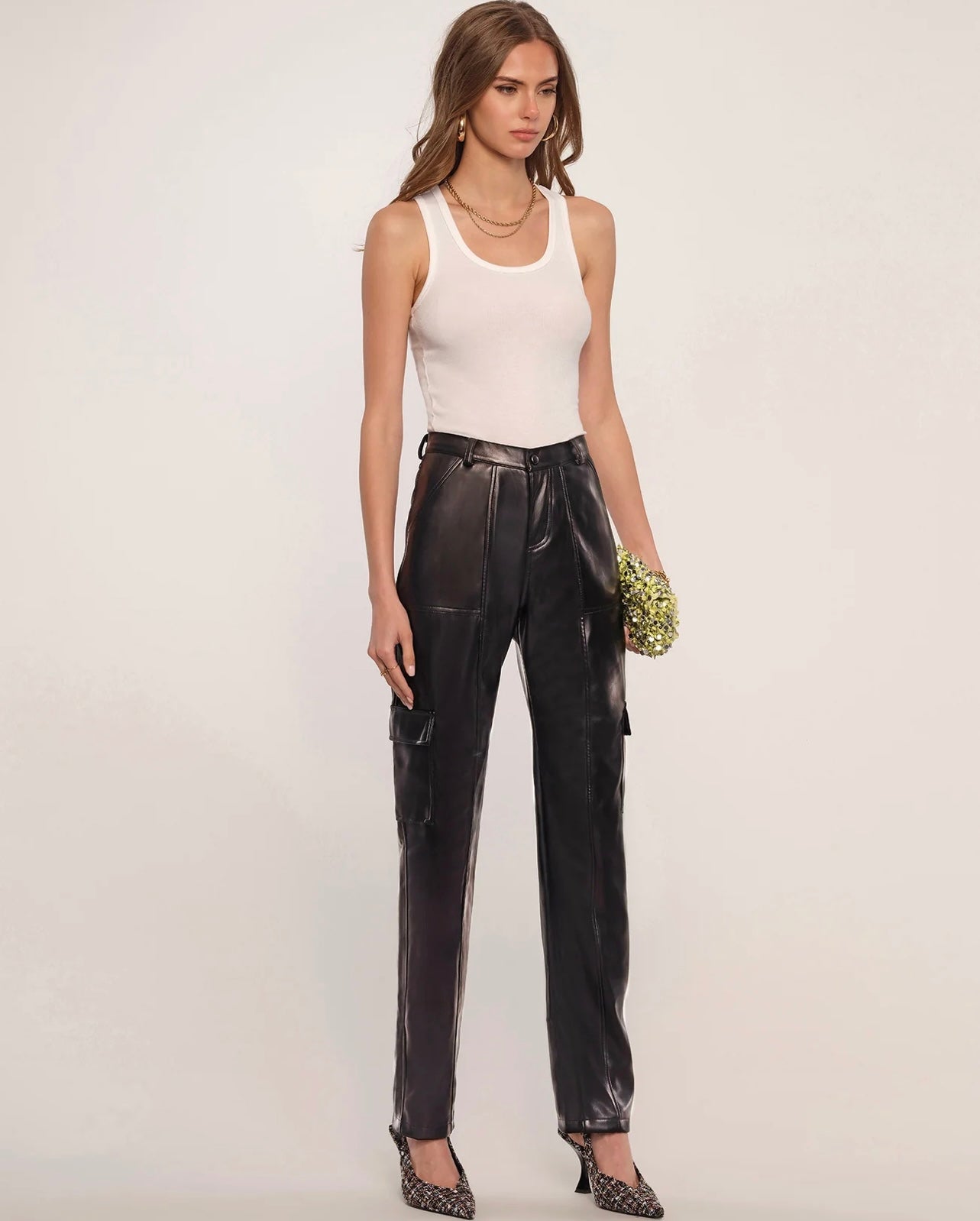 Taryn leather Pant