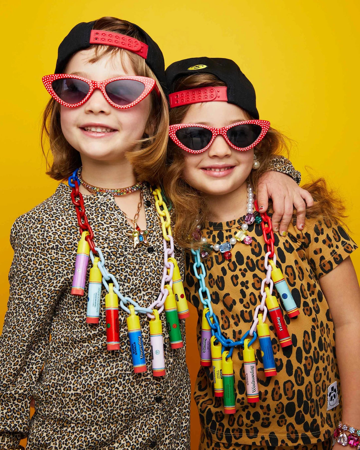 Days of the week Lip Balm Necklace