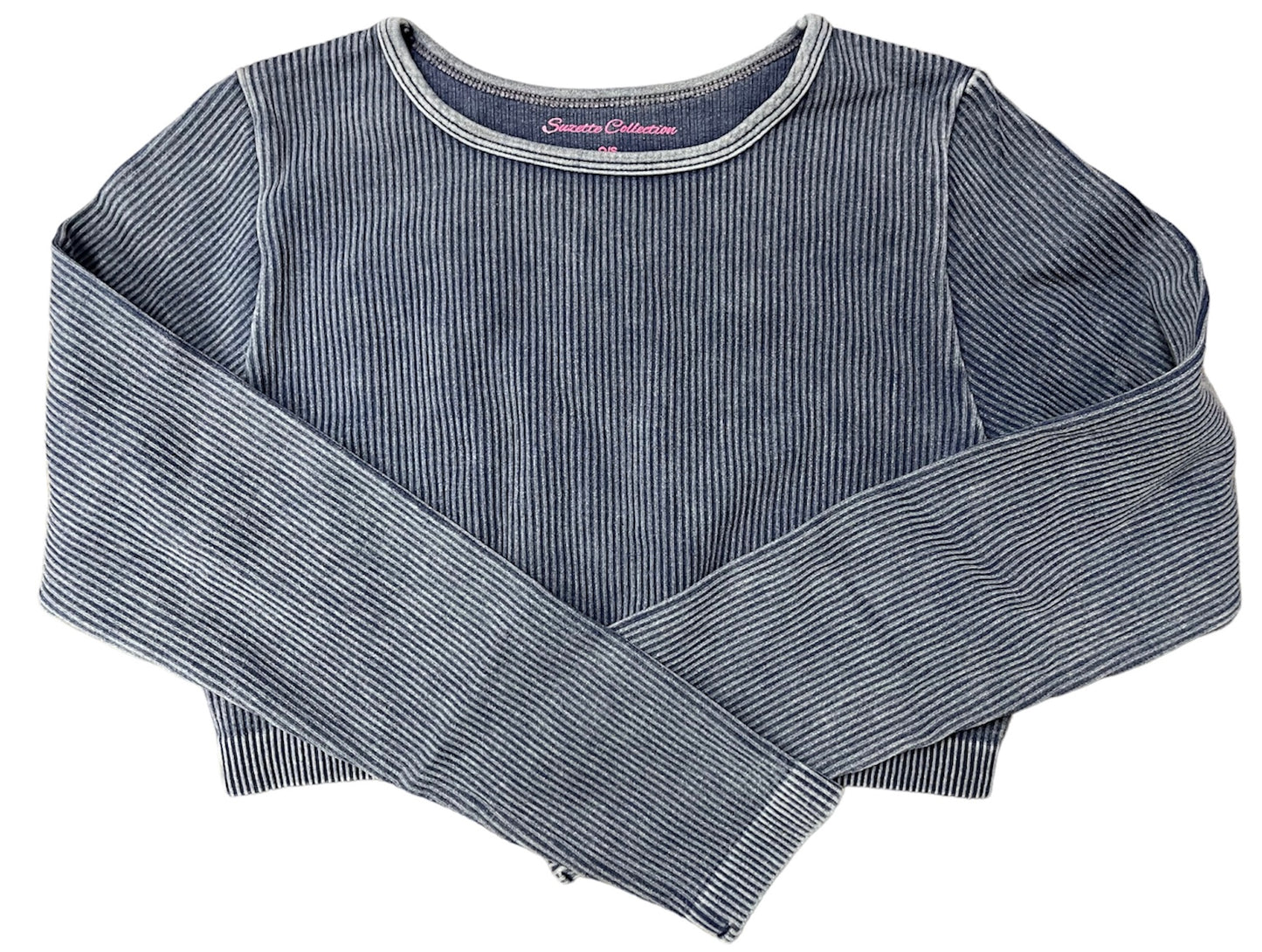 Mineral Wash l/s Rib Crop