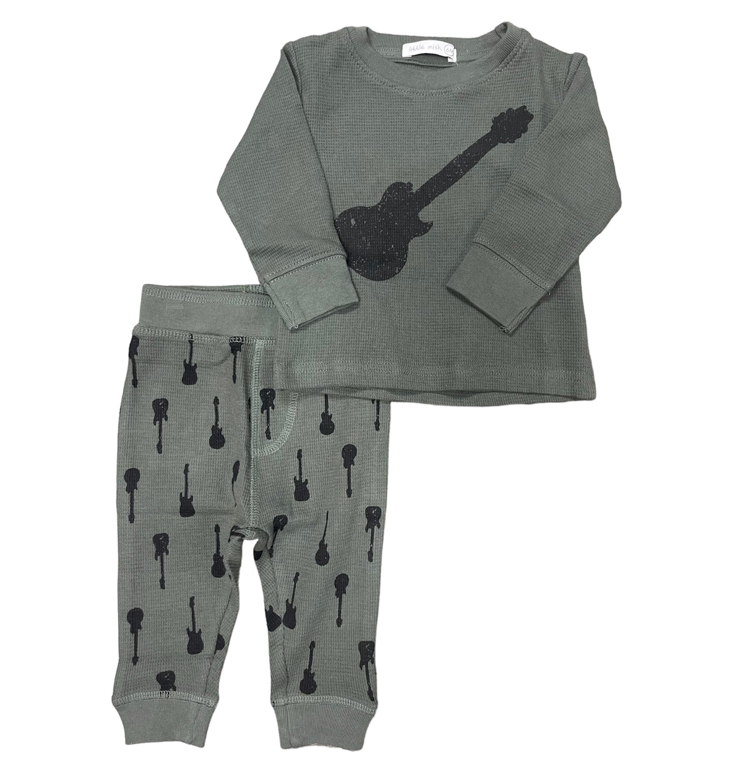 Guitar 2pc Olive Set