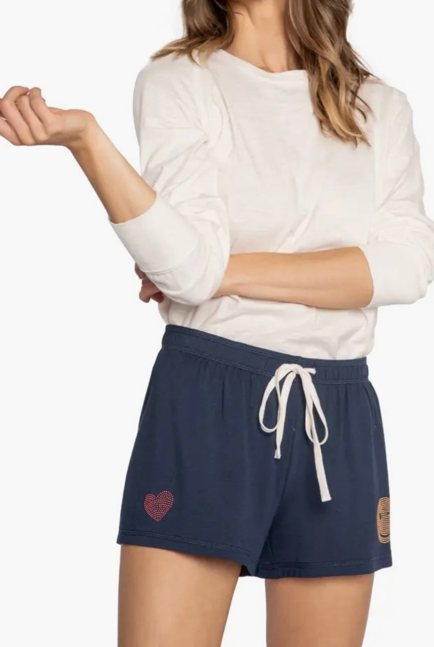 Navy Stoney Mind Short