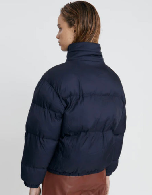 Blue Puffer Jacket