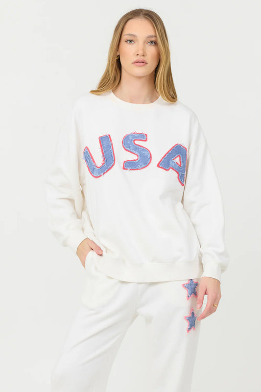 USA  Crewneck Sweatshirt