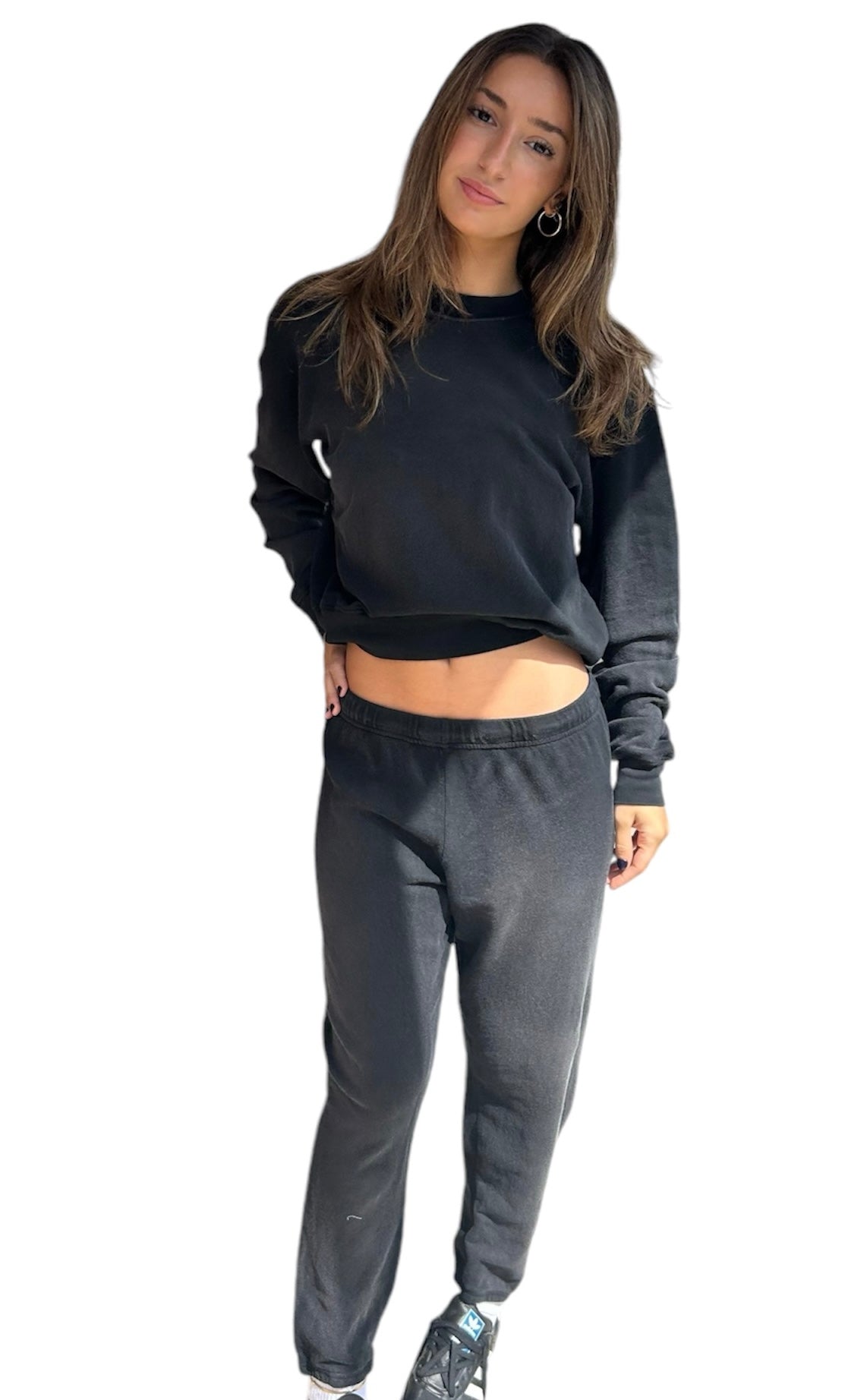 Exon Crop Crew Neck