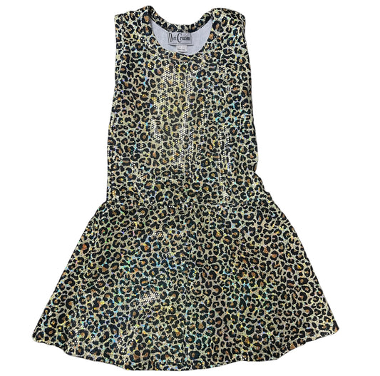 Golden Leopard Dress