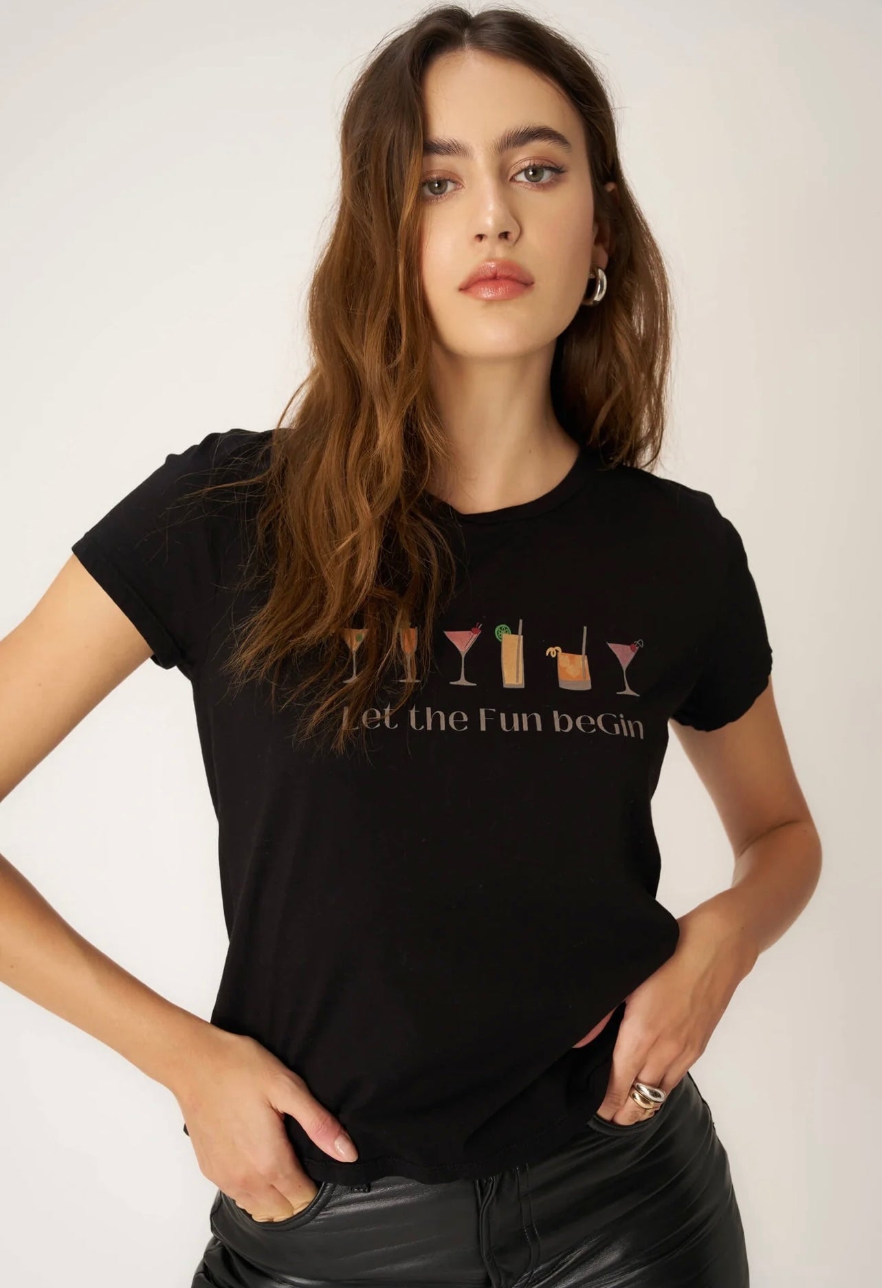 Project Social T Blk Let the fun Begin Tee