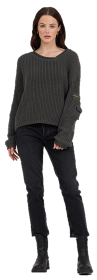 Gravel Utility Sweater