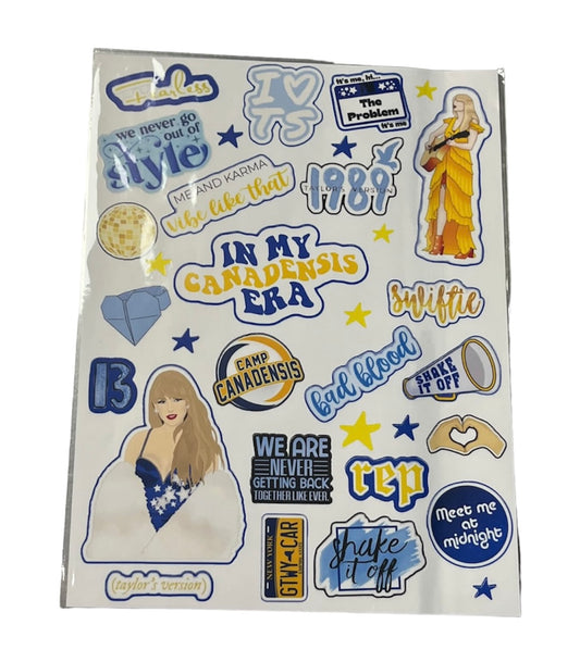 Taylor Swift Camp Stickers