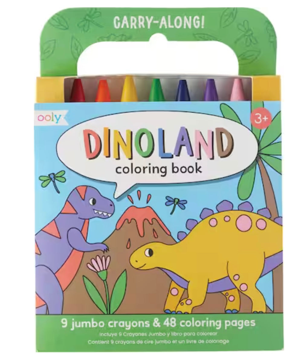 Carry Alone Crayon & Coloring Book Kit
