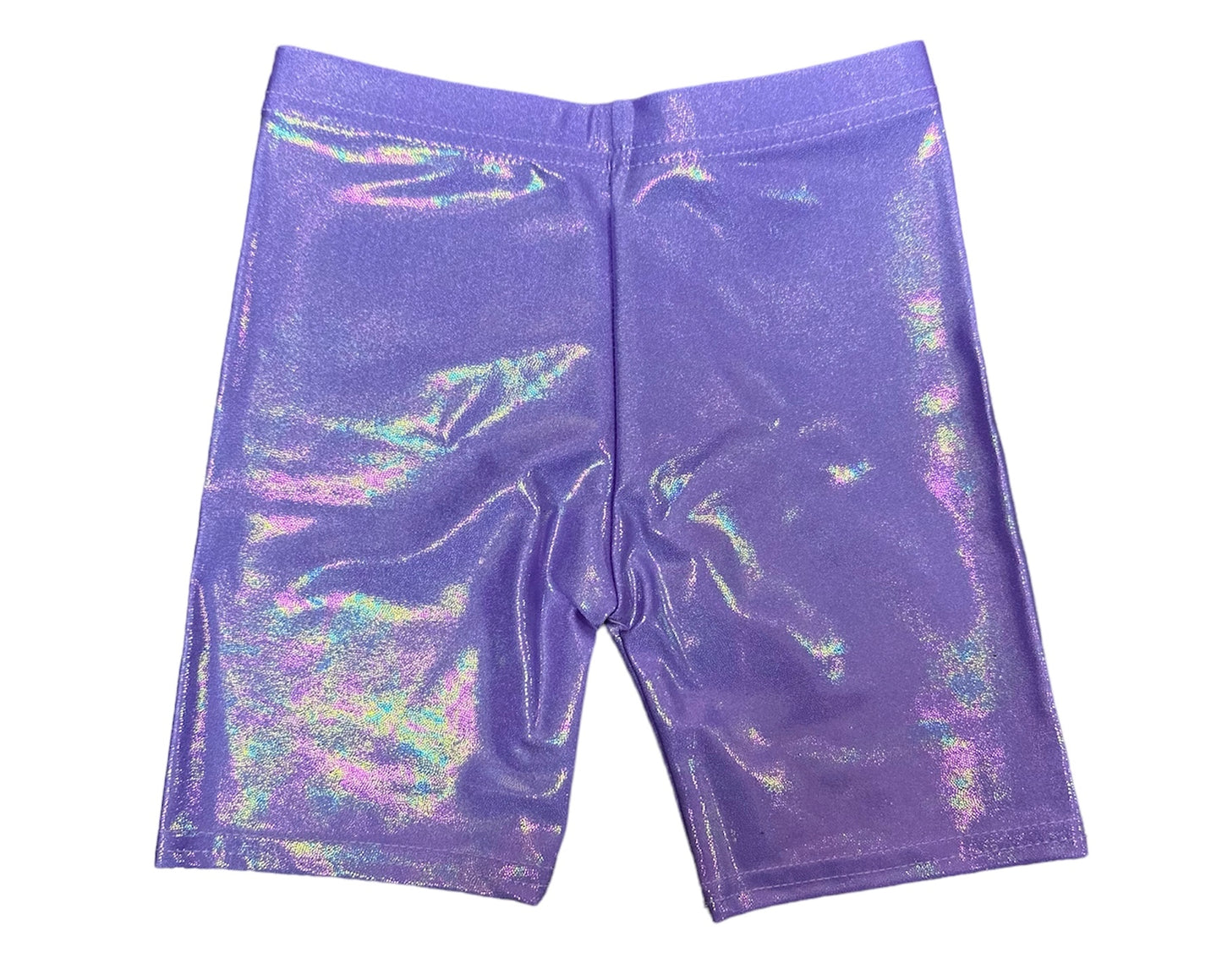 Lavender Sparkle Biker Shorts