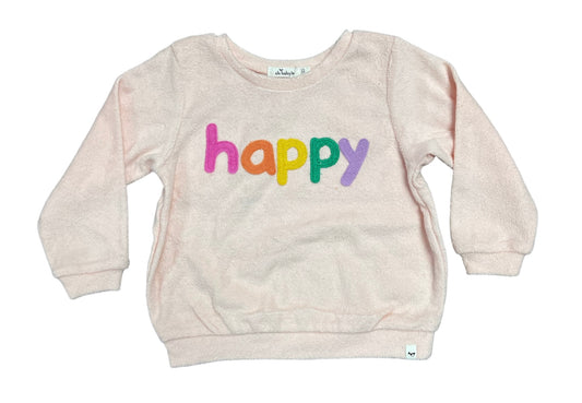 Terry Rainbow Happy Sweatshirt