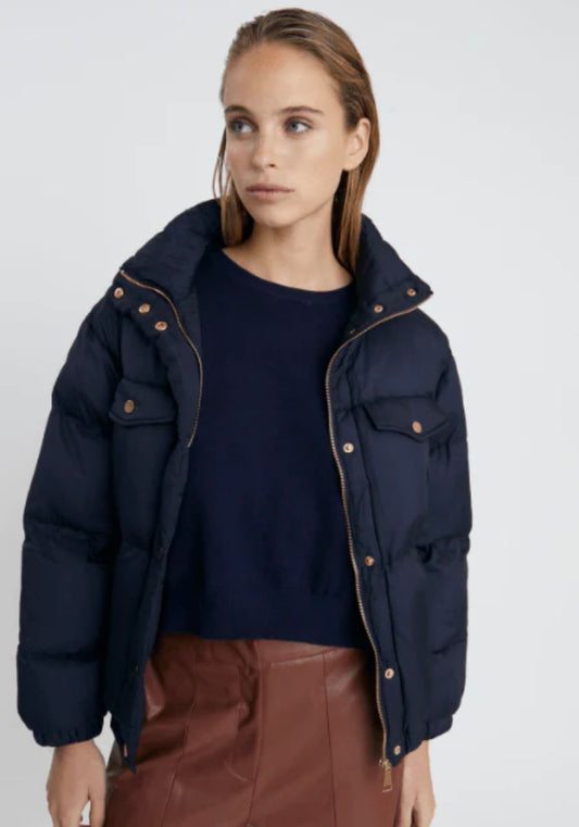 Blue Puffer Jacket