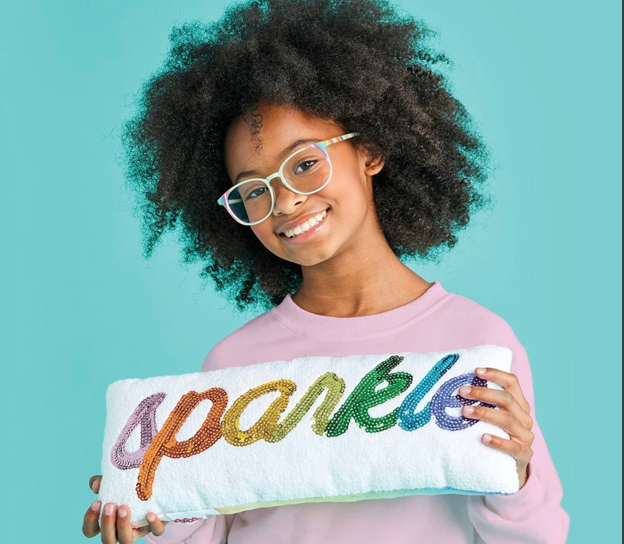 Sparkle Chenille Pillow