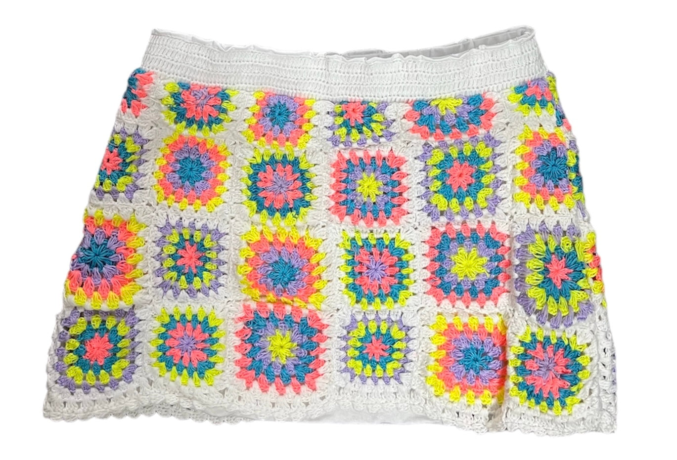 Crochet Flower Skirt