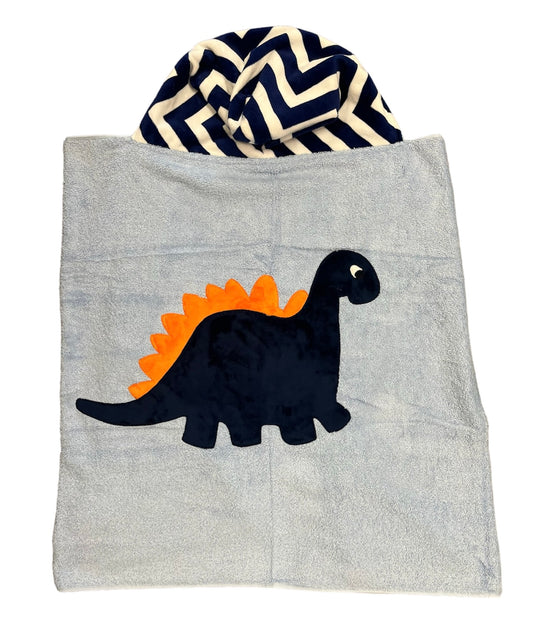 Dino The Dinosaur Hooded Towel