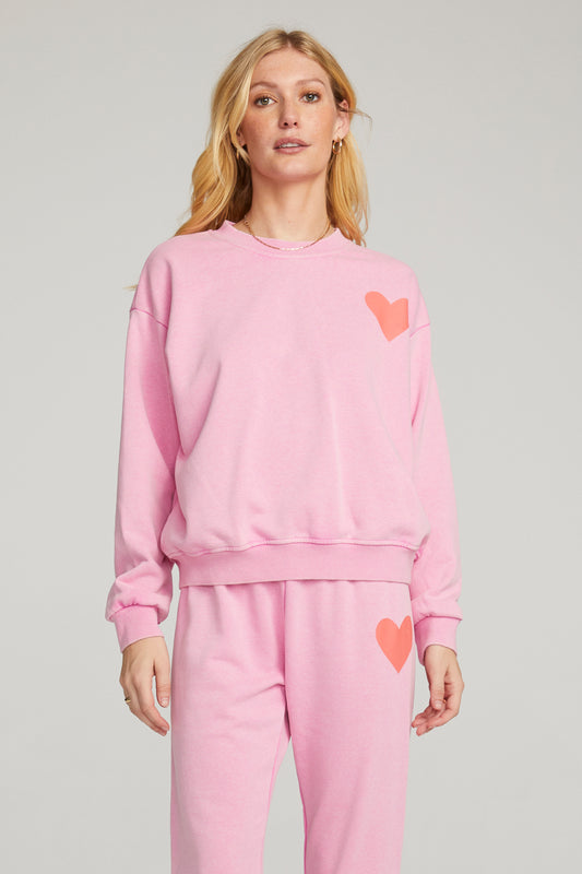 Long Sleeve Pullover w/ Heart