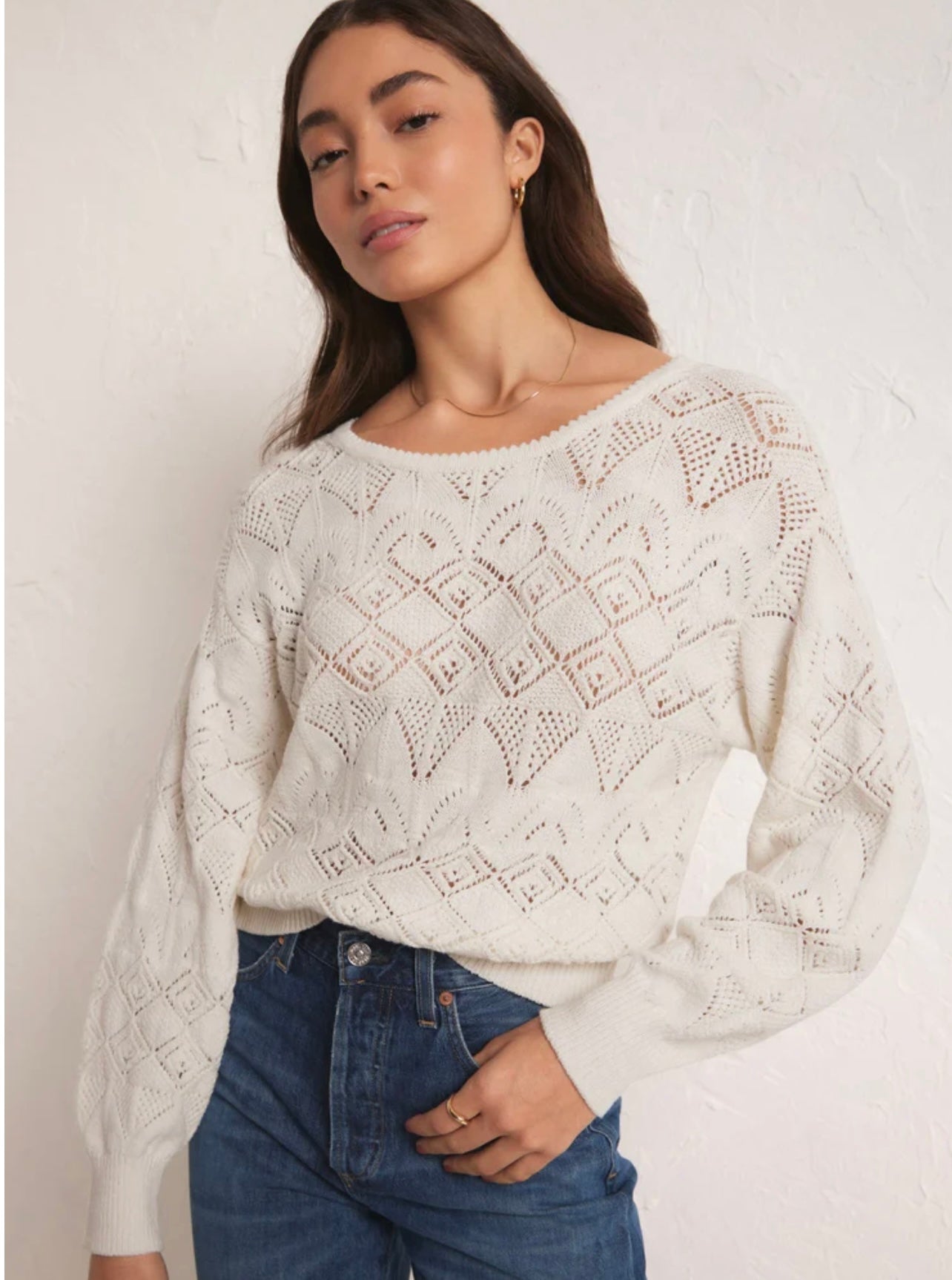 Kasia Cream Sweater