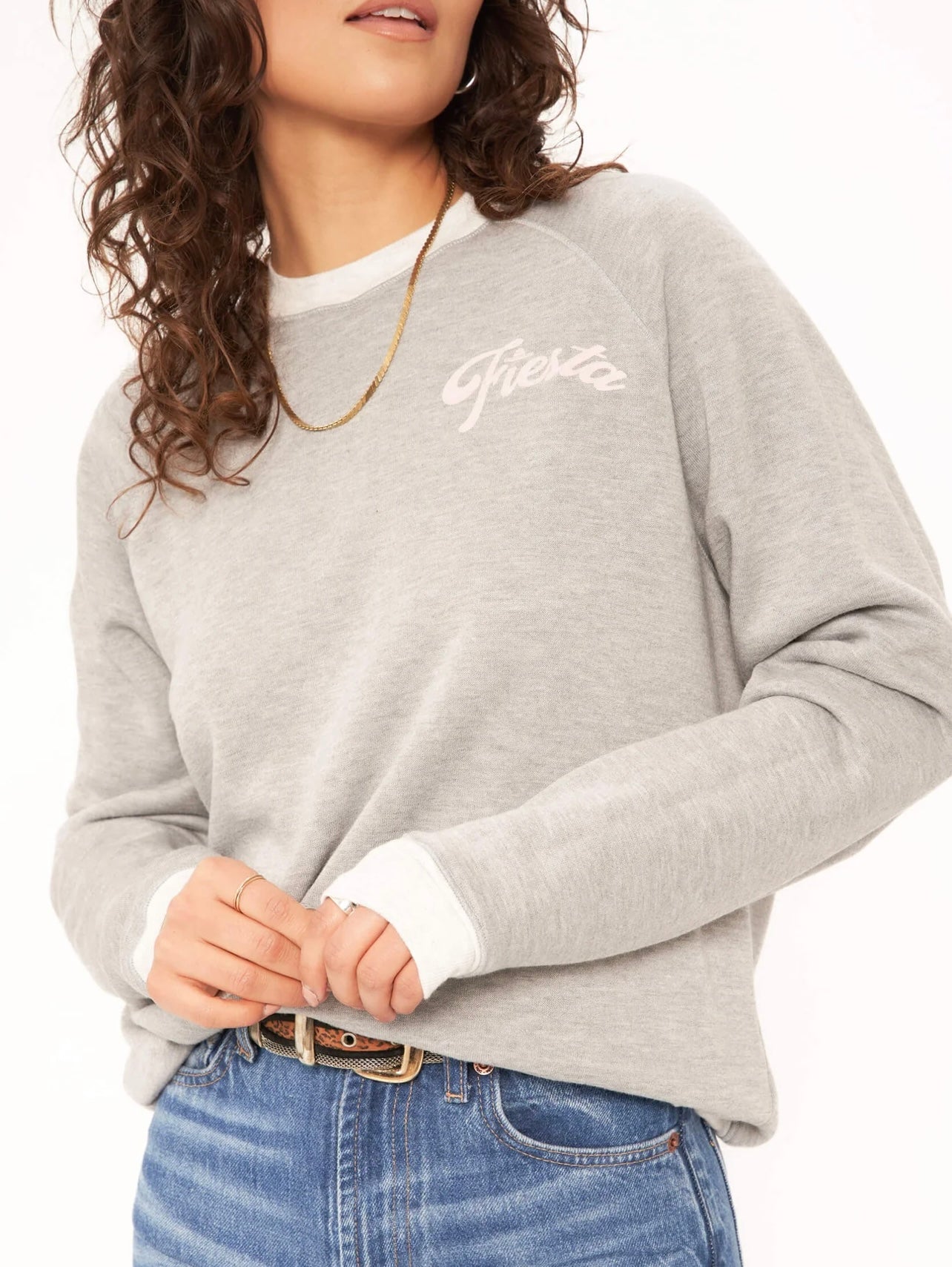 Grey Fiesta/Siesta reversible sweatshirt