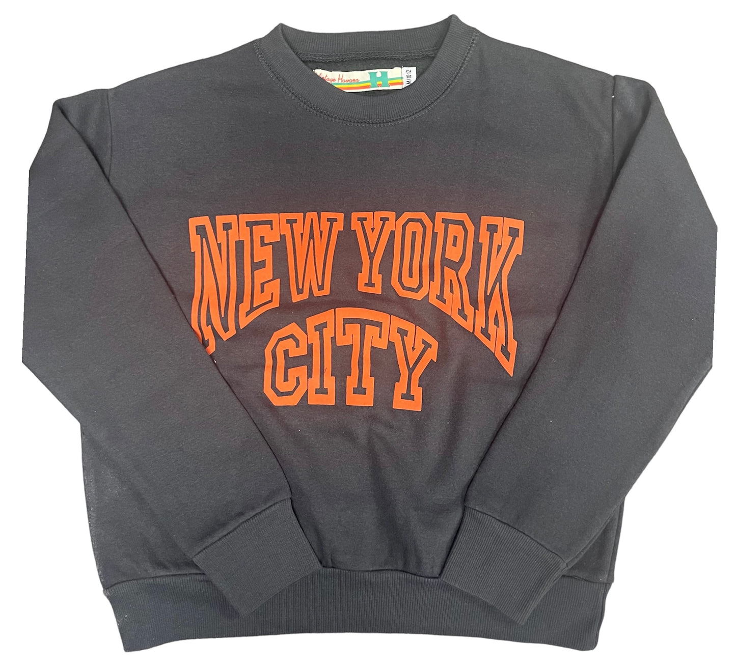 Black oversized NYC sweatshirt