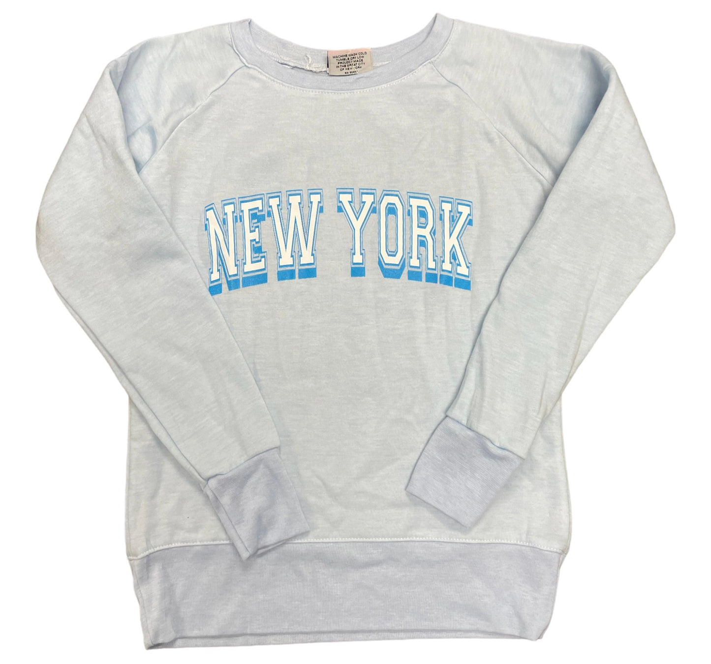 Tween Blue New York Sweatshirt