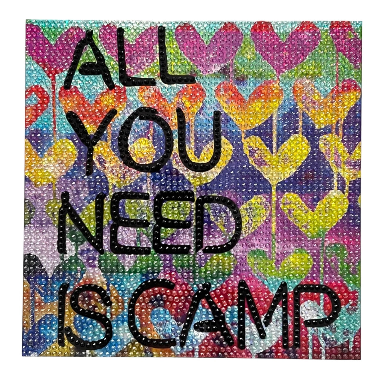 Large all you need is camp stickers