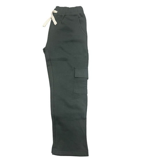 Forest Green wide leg cargo pant